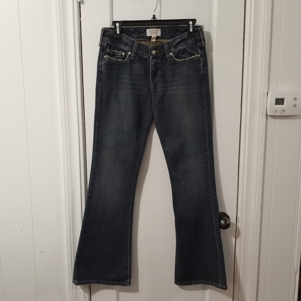 Abercrombie & Fitch Vintage Low Rise Flare Jeans Women's Size 2R